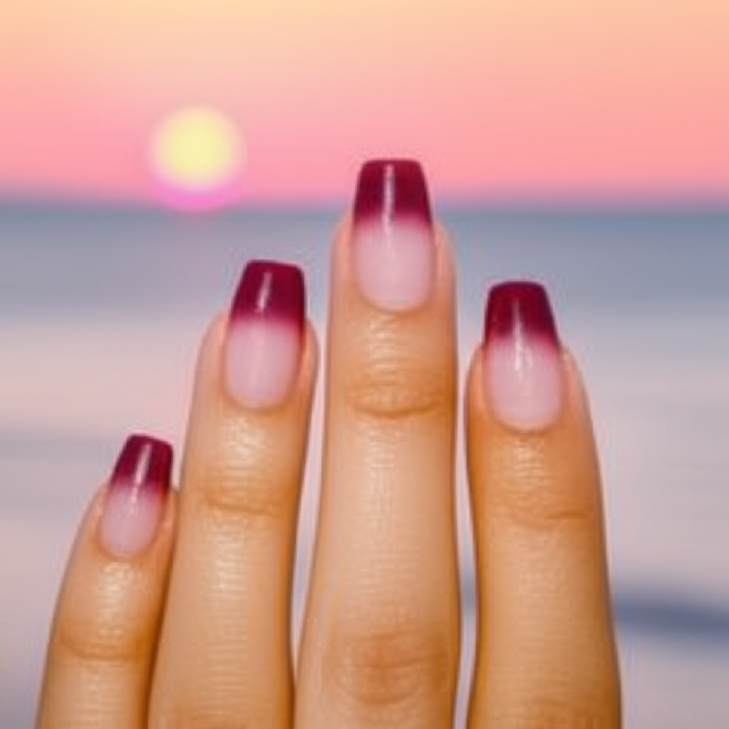 Ombre Nail Gradient